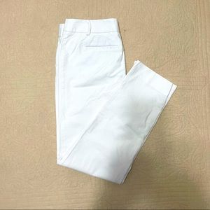 Talbots Hampshire White Ankle Length Pants
